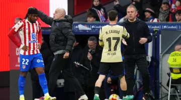 اعتراف فليك بالخطأ.. تبديل اضطراري لبرشلونة بعد 39 دقيقة أمام سيميوني في الليغا